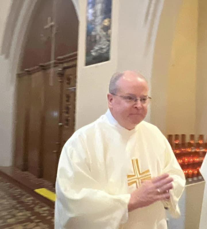 Deacon Paul Cavanagh will be at OHR on Sunday June 18, 2023 at the 11:30 Mass to celebrate his first Mass